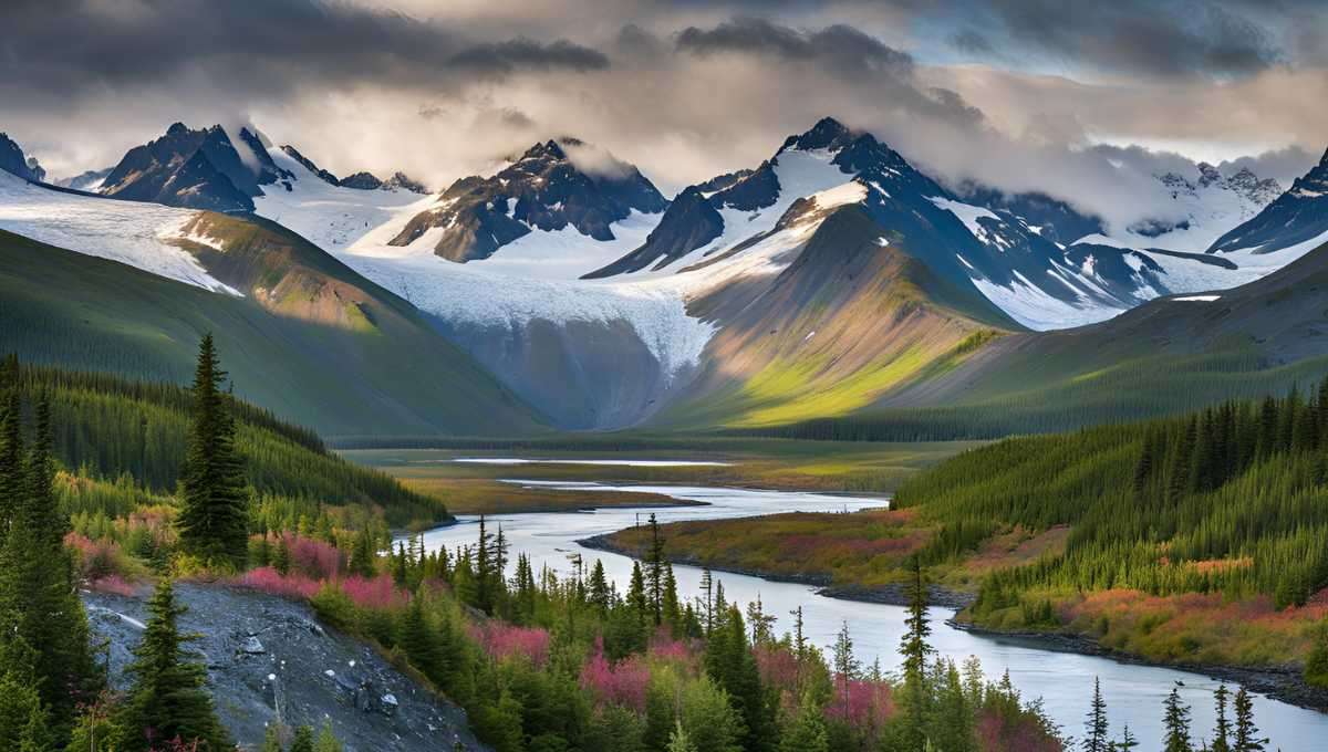 Alaska's rugged natural beauty